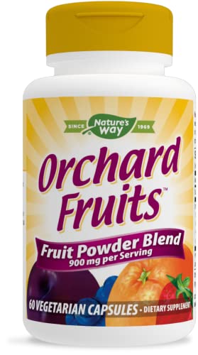 Nature’s Way Orchard Fruits 12 Fruit Blend (900 mg per serving), 60 Vcaps
