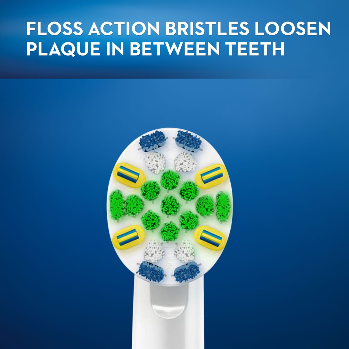 Oral-B FlossAction Electric Toothbrush Replacement Brush Heads Refill, 3ct, Black | The Storepaperoomates Retail Market - Fast Affordable Shopping