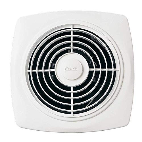 Broan-NuTone 509 Through-the-Wall Ventilation Fan White Cover, 200 CFM, 8.5 Sones, 8″