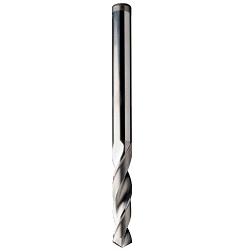 CMT 363.020.12 V-Point Solid Carbide Twist Drill 120° sharpening, 2mm (5/64-Inch), Left-Hand Rotation