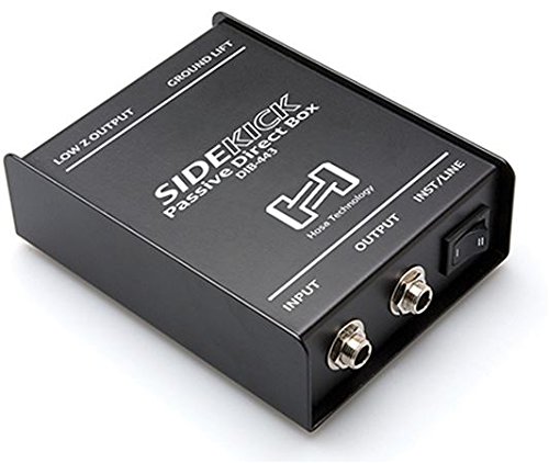 Hosa DIB-443 1/4″ TS to XLR3M Sidekick Passive DI Box