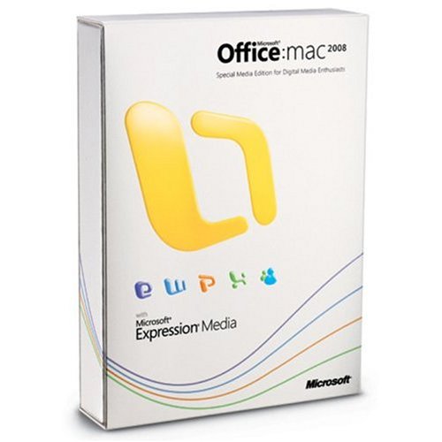 Microsoft Office 2008 for Mac Special Media Edition Upgrade [Old Version]