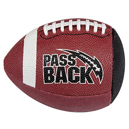Passback Junior Rubber Football, Ages 9-13, Youth Training Football