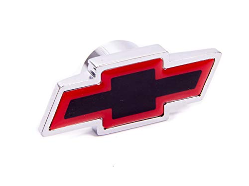 Proform 141-333 Chrome Air Cleaner Wing Nut with Large Red Bowtie Logo for 1/4-20″ Thread