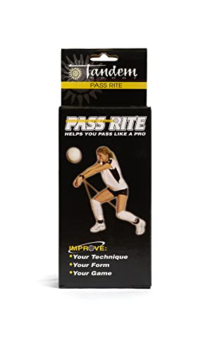 Tandem Sport Pass Rite, Volleyball Training Aid Resistance Band, Prevents Excessive Upward Arm Movement.