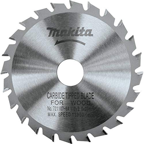 Makita 721107-6A 4-3/8″ 24T Carbide-Tipped Circular Saw Blade, General Purpose