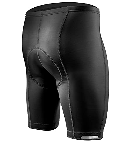 Aero Tech Men’s Top Shelf USA Padded Bike Shorts (Large, Black) | The Storepaperoomates Retail Market - Fast Affordable Shopping