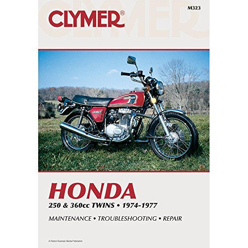 Clymer Repair Manual for Honda 250-360 Twin 74-77