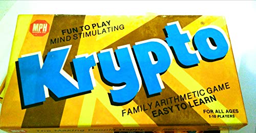 Krypto Original Family Arithmetic Game – Card Game of Multiplication Division Addition and Subtraction
