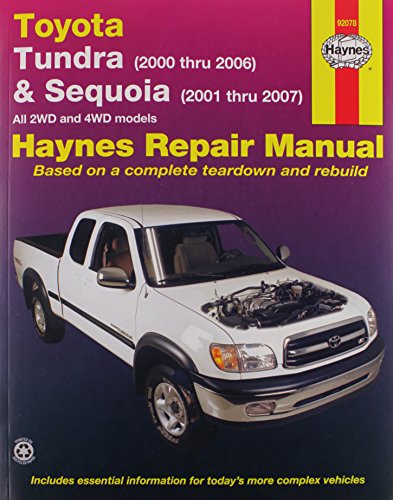 Toyota Tundra, 00-’06 & Sequoia, 01-’07 Technical Repair Manual