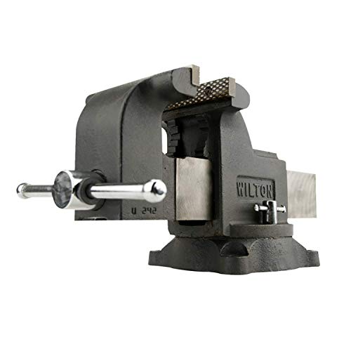 Wilton WS8 Shop Bench Vise, 8″ Jaw Width, 8″ Max Jaw Opening (63304)