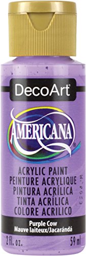 DecoArt Americana Acrylic Paint, 2-Ounce, Purple Cow