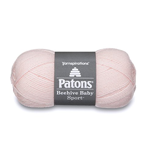 Patons – 24600909420 Beehive Baby Sport Yarn, 3.5 oz, Precious Pink, 1 Ball