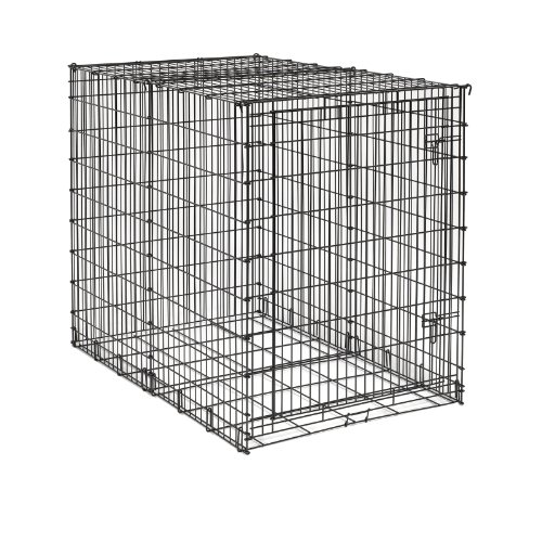 MidWest 54-By-35-By-45-Inch Single-Door Starter Series Pet Crate