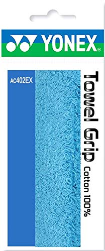 YONEX AC402EX Towel Grip 100% Cotton GRAP Sax