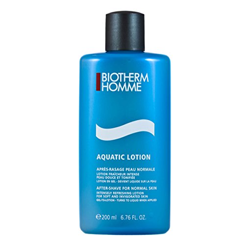 Biotherm Homme Aquatic After Shave Lotion (Normal Skin) for Men, 6.76 Fl Oz