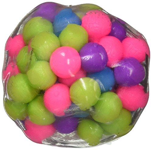 Play Visions Stress Ball – Anti-Stress Squishy Squeeze Ball Improve Focus Alleviate Tension, Anxiety – Assorted Colors