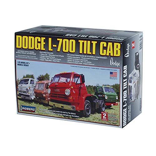 Lindberg 1:25 Scale 1969 Dodge L-700 Tilt Cab