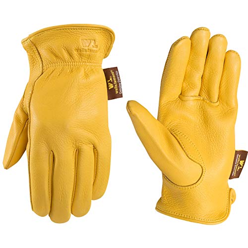 Wells Lamont womens 987 Work Gloves, Saddletan, Medium Pack of 1 US