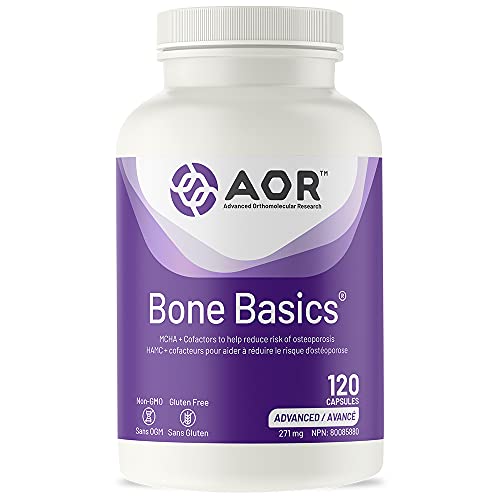 Bone Basics (120 Capsules) Brand: A.O.R Advanced Orthomolecular Research