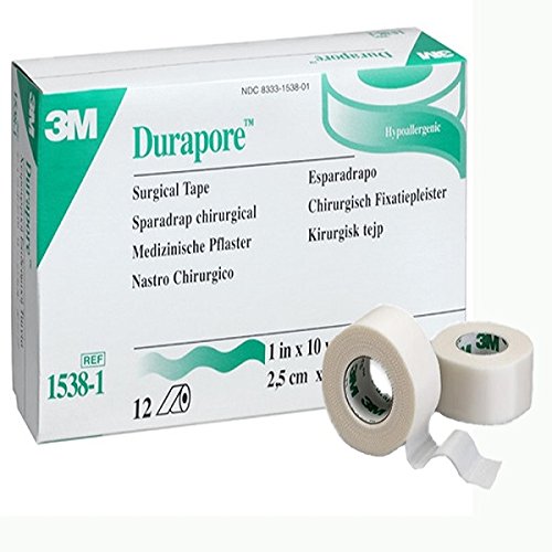 3M Durapore Surgical Tape 1″ x 10 yd Box: 12