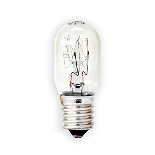 GE Lighting Appliance Incandescent Light Bulb, T7 Bulb, 25-Watt, E17 Bulb with Intermediate Base, Soft White, 1-Pack