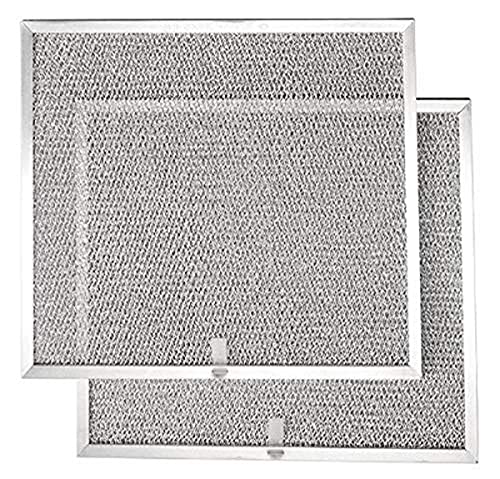 Broan-NuTone BPS1FA30 Replacement Filters for 30-Inch QS1 and WS1 Range Hoods, 2 Count (Pack of 1), Aluminum