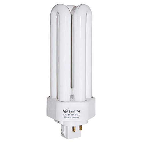 GE 97614 – F26TBX/827/A/ECO – 26 Watt Triple-Tube Compact Fluorescent Light Bulb, 2700K