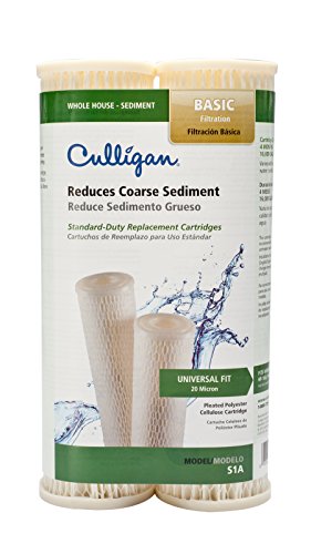 Culligan S1A Whole House Standard Water Filter, 16,000 Gallons, 2 Count (Pack of 1)