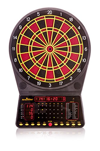 Arachnid Cricket Pro 300 Soft-Tip Electronic Dartboard Game Features 36 Games with 175 Options