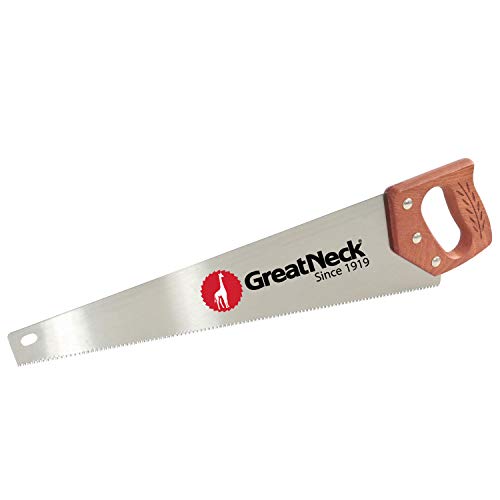 GreatNeck 20 Inch 9 Pt. Aggressive Hand Saw- Wood Handle
