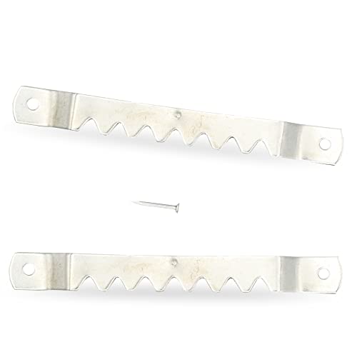 200 Sawtooth Picture Hangers 2-3/4 Inch W/nails