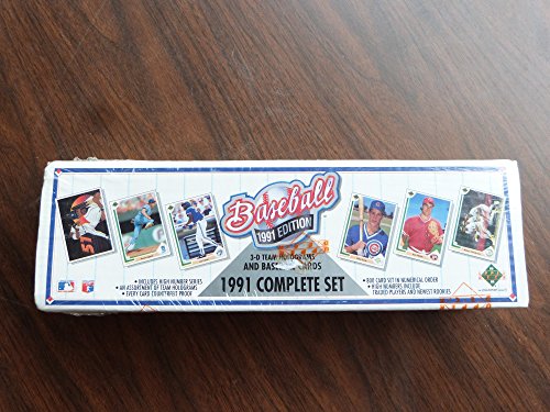 1991 Upper Deck MLB Baseball Cards Complete Factory Set (800 cards)