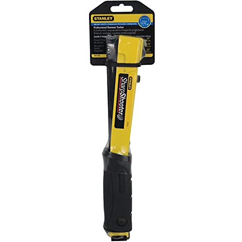 Stanley Tools PHT150C SharpShooter Heavy-Duty Hammer Tacker , Yellow