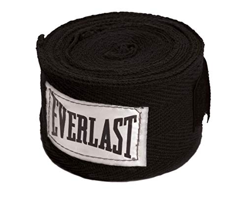 Everlast 4455BP Hand Wraps,Black