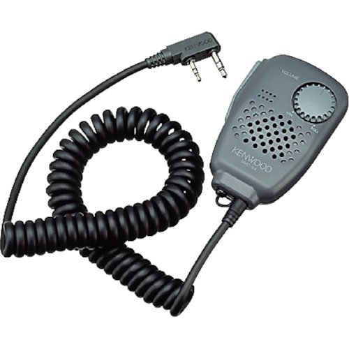 Kenwood Original SMC-34 Hand Speaker Mic w/Swivel Clip, Volume & Remote Control, & 2.5 mm Earpiece Audio Jack