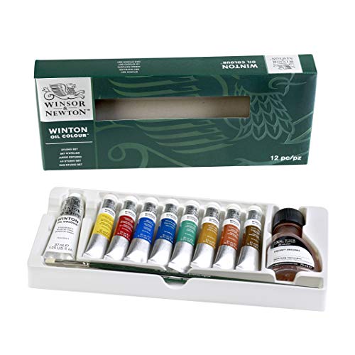 Winsor & Newton Winton Oil Color Paint, Studio Set, 10 x 37ml Tubes | The Storepaperoomates Retail Market - Fast Affordable Shopping
