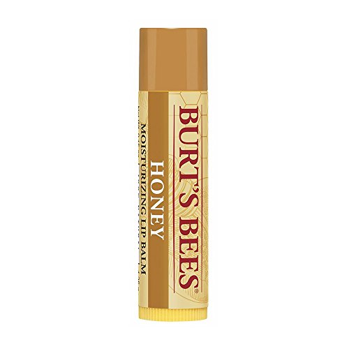 Burt’s Bees 100% Natural Moisturizing Lip Balm, Honey with Beeswax – 1 Tube, 0.15 Ounce