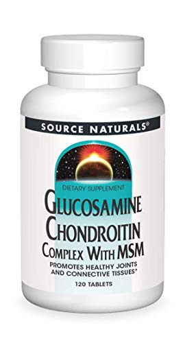 Source Naturals Glucosamine Chondroitin Complex With MSM – 120 Tablets