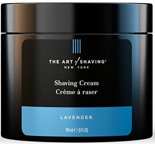 The Art of Shaving Lavender Shaving Cream for Men – Beard Care, Protects Against Irritation and Razor Burn, Clinically Tested for Sensitive Skin, 5 Fl Oz (Pack of 1)