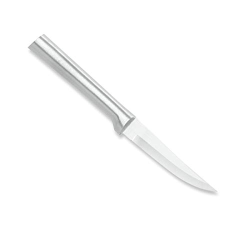 Rada Cutlery Heavy Duty Paring Knife –Stainless Steel Blade With Aluminum Handle, 7-1/8 Inches, Color-Silver