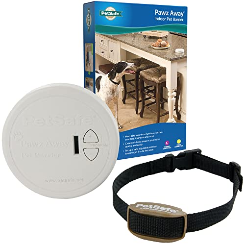 PetSafe Pawz Away Indoor Pet Barrier with Adjustable Range – Dog and Cat Home Proofing – Static Correction – Wireless Pet Gate Keeps Areas Off Limits – Battery-Operated – For Pets 5 lbs. and Up | The Storepaperoomates Retail Market - Fast Affordable Shopping