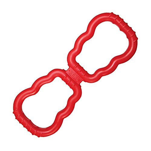 KONG Tug of War Toy – Durable, Stretchy Rubber Dog Toy – for Medium Dogs
