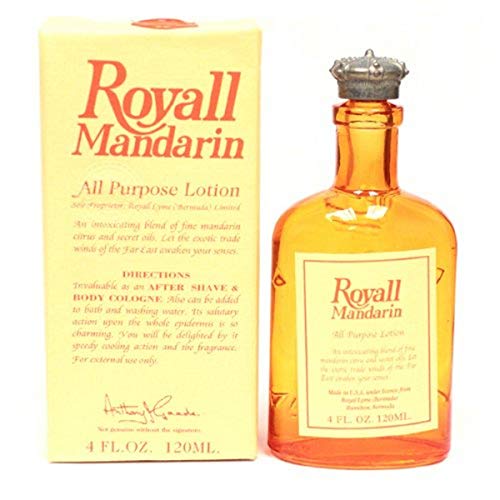 Royall Mandarin by Royall Fragrances for Men – 4 oz Lotion Spray