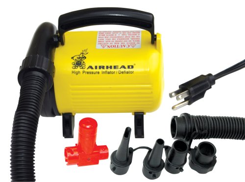 Airhead Hi Pressure Air Pump, 120v, Yellow/Black