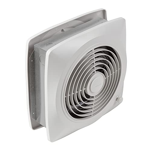 Broan-Nutone 511 Room-to-Room Ventilation Fan, Plastic White Square Exhaust Fan, 4.5 Sones, 180 CFM, 8″