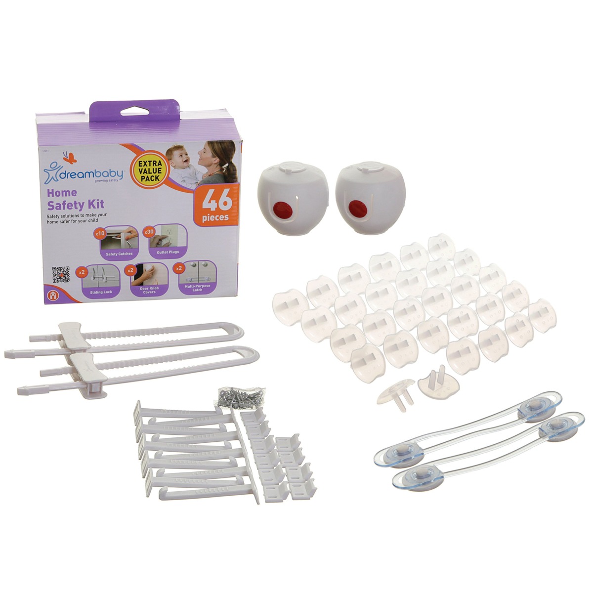 Dreambaby 46 Piece Home Safety Kit | The Storepaperoomates Retail Market - Fast Affordable Shopping