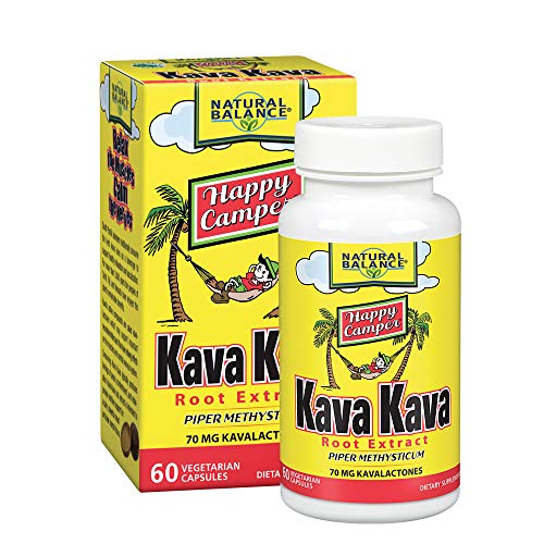 Natural Balance Kava Kava Root Extract , 60 Vegetarian Capsules