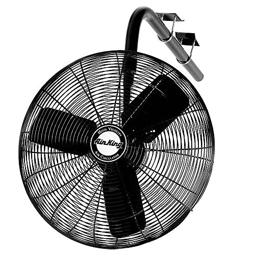 Air King 9635 30-Inch 1/4-Horsepower Industrial Grade Oscillating I-Beam Mount Fan with 7,400-CFM, Black Finish | The Storepaperoomates Retail Market - Fast Affordable Shopping