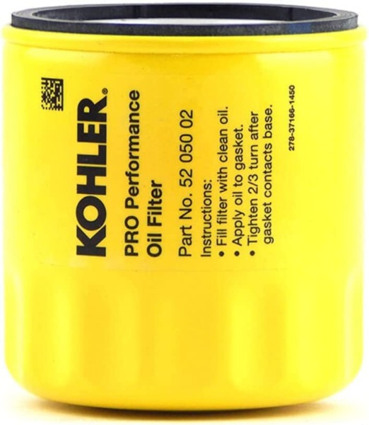 Stens Kohler 52 050 02-S Engine Oil Filter Extra Capacity for CH11 – CH15, CV11 – CV22, M18 – M20, MV16 – MV20 and K582